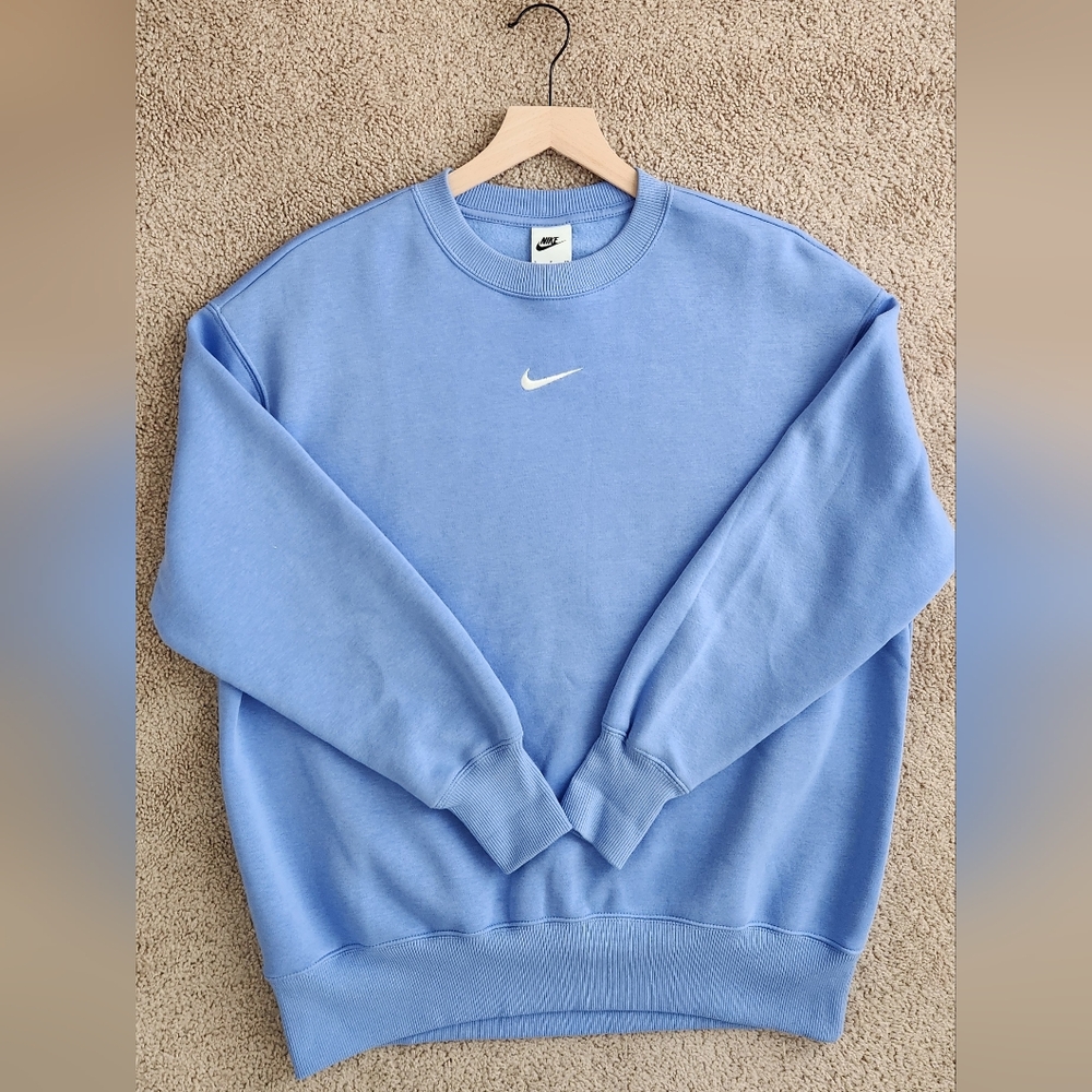 Nike Bright Blue Crew Neck Sweatshirt